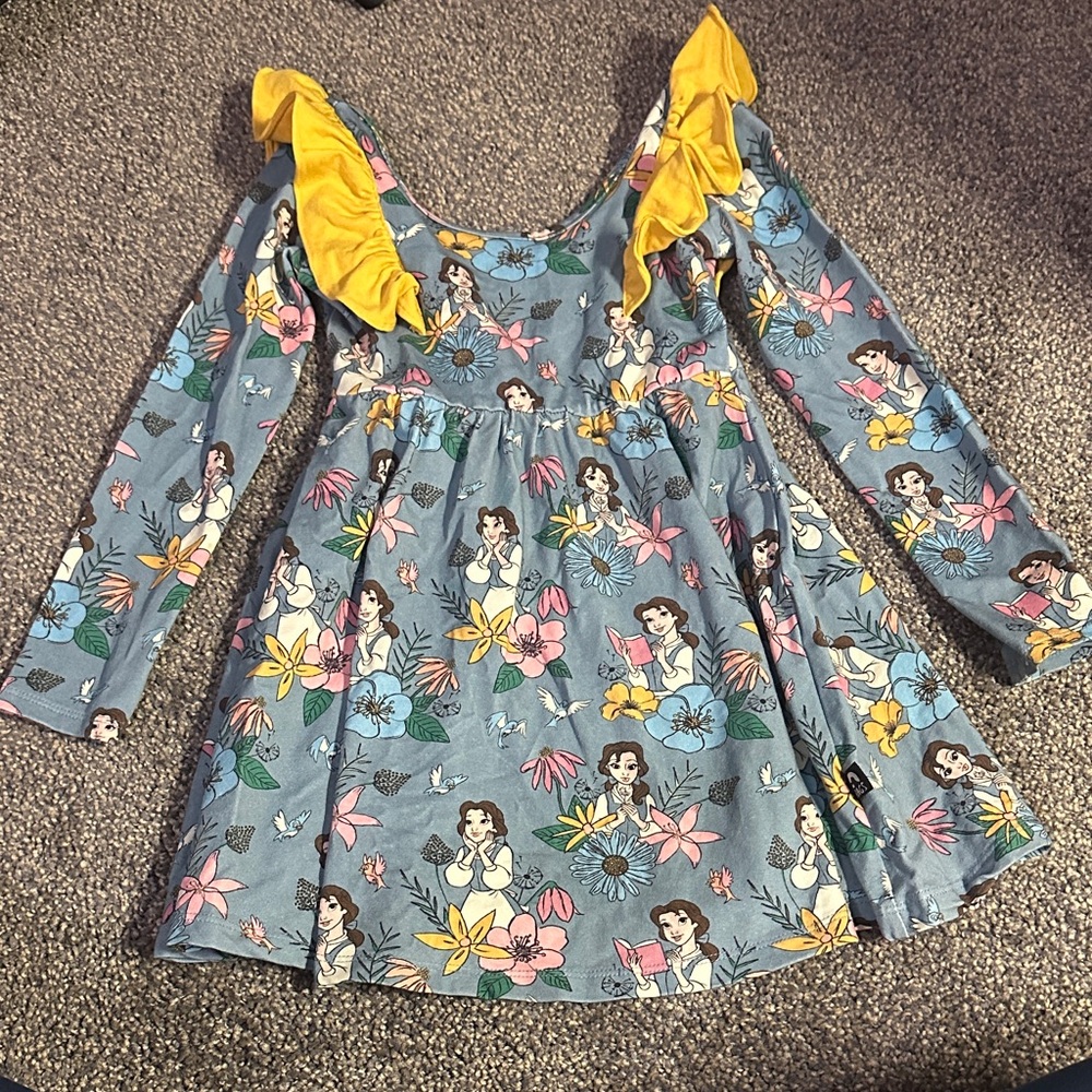 Disney beauty and the beast belle rags to raches dress